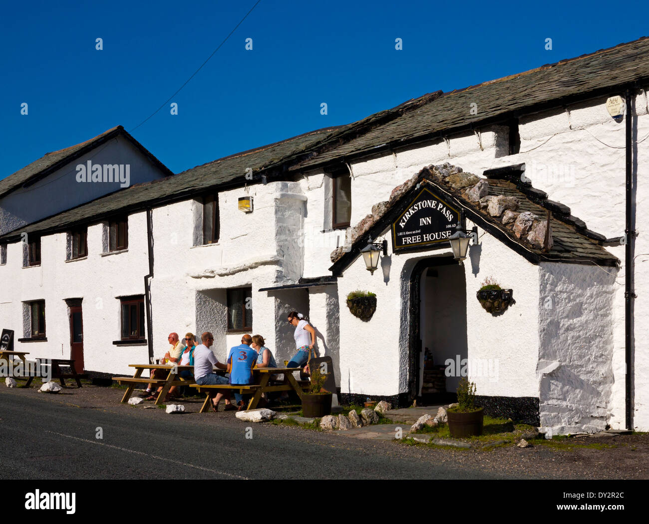 Kirkstone Pass Inn in the Lake District National Park Cumbria