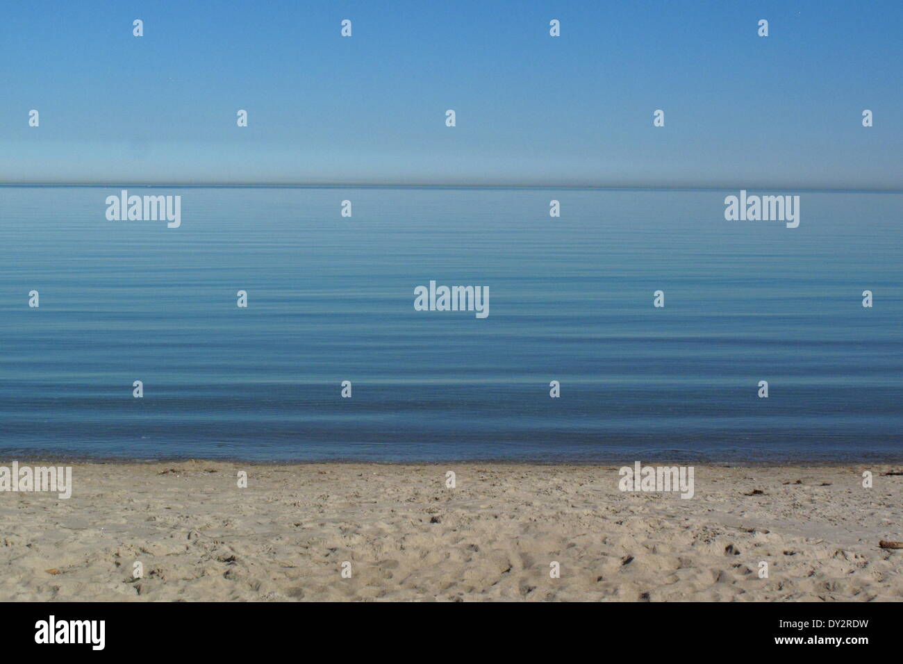 Baltic Sea on a sunny day, 12.03.2014 Stock Photo