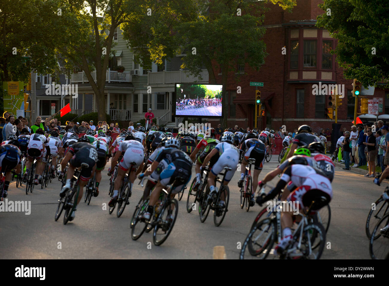Tour of America's Dairyland bike race Stock Photo Alamy