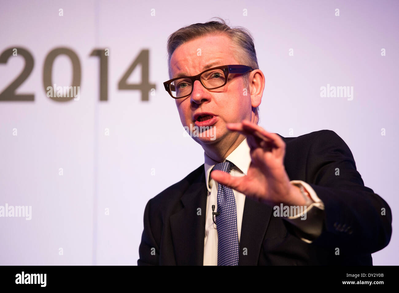 Education Minister Michael Gove speaking at the Association of Schools and College Leaders Annual Conference, NEC, Birmingham. Stock Photo