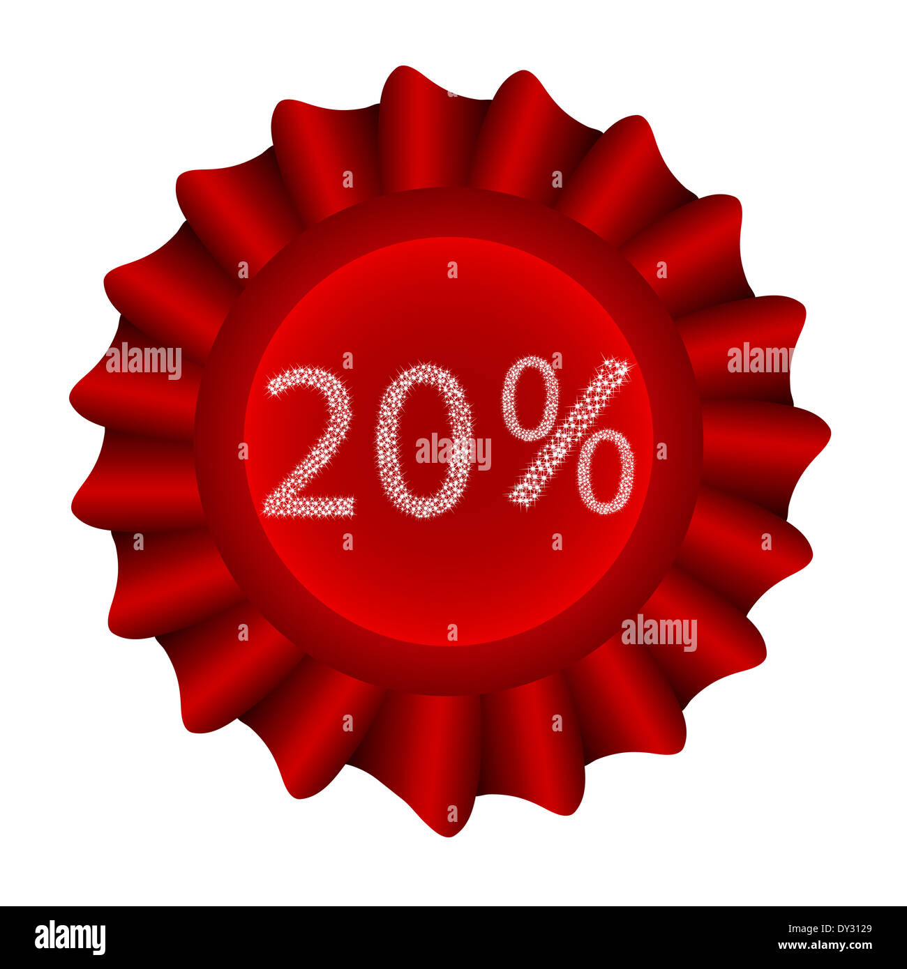 Red Vector Label20 Stock Photo Alamy