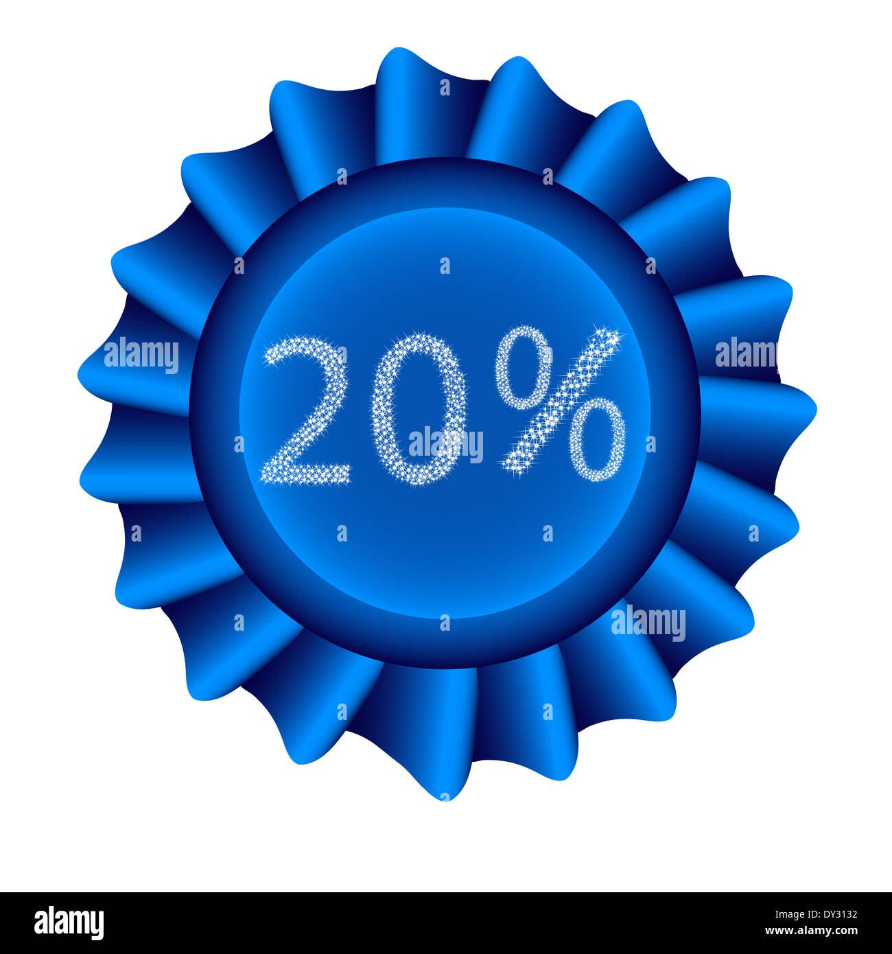Blue Vector Label20 Stock Photo Alamy