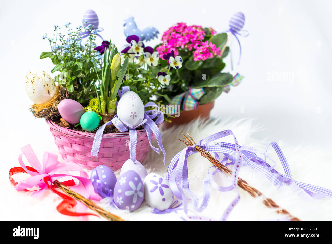 Easter holiday and decoration, czech tradition Stock Photo Alamy