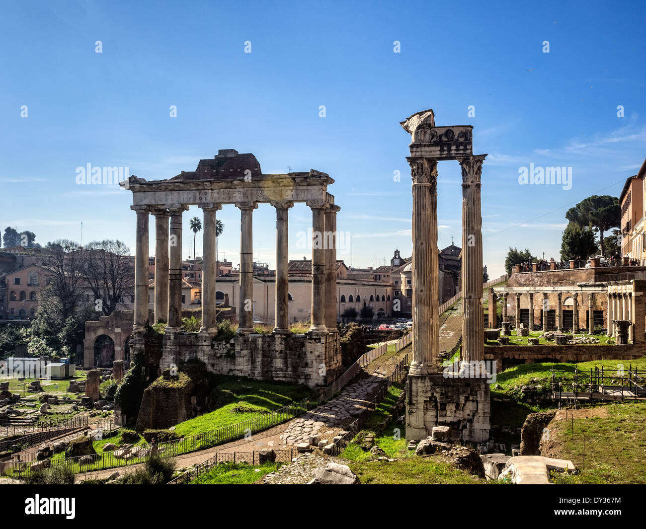 Forum Romanum, Rome, Italy Stock Photo