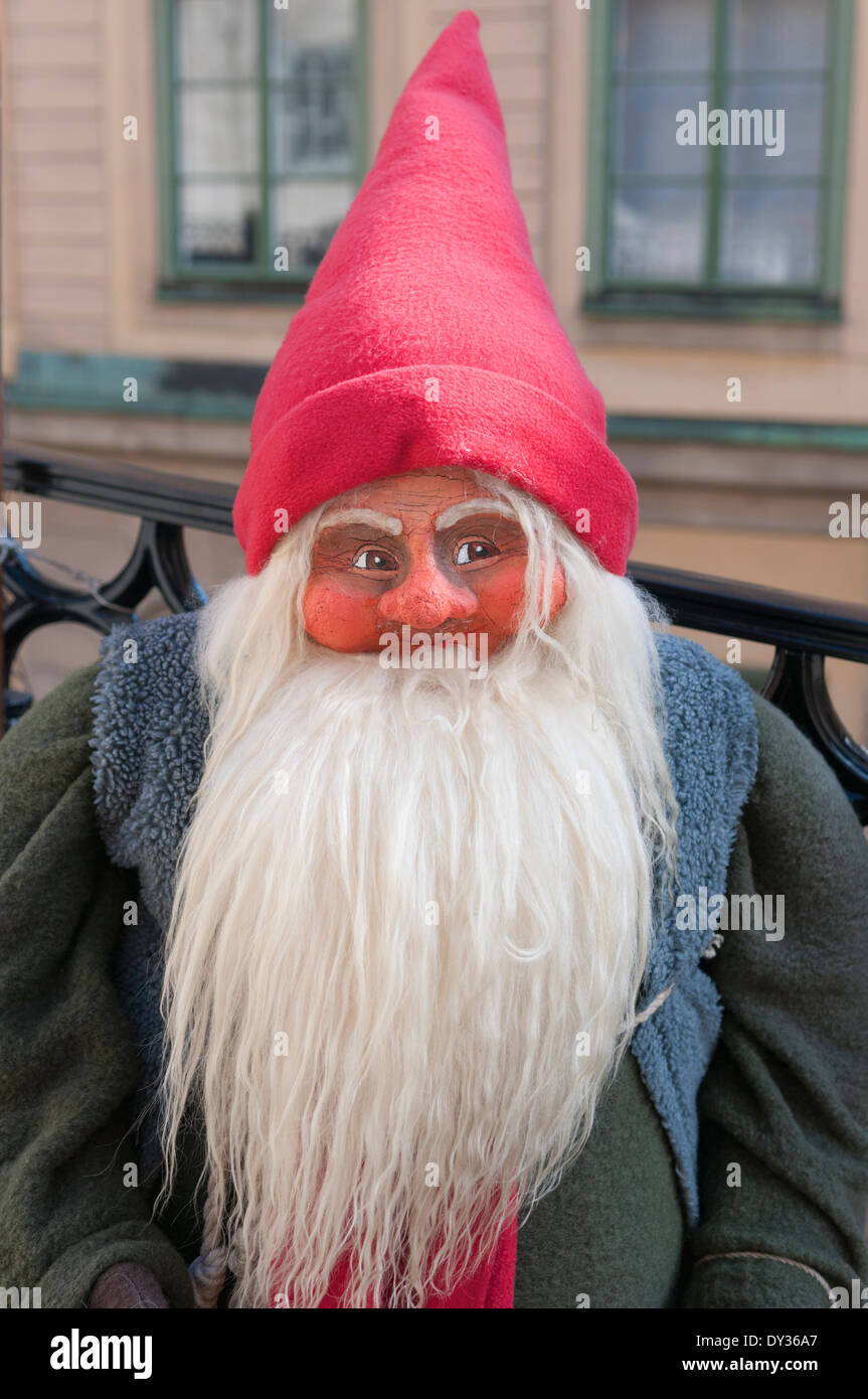 Troll manikin Gamla Stan Stockholm Sweden Stock Photo