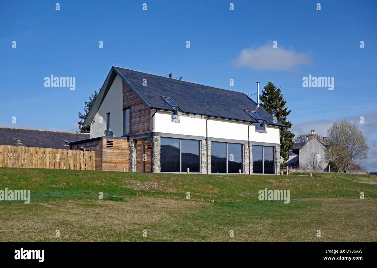 Club House at Macdonald Spey Valley Golf & Country Club in Aviemore Highland Scotland Stock Photo