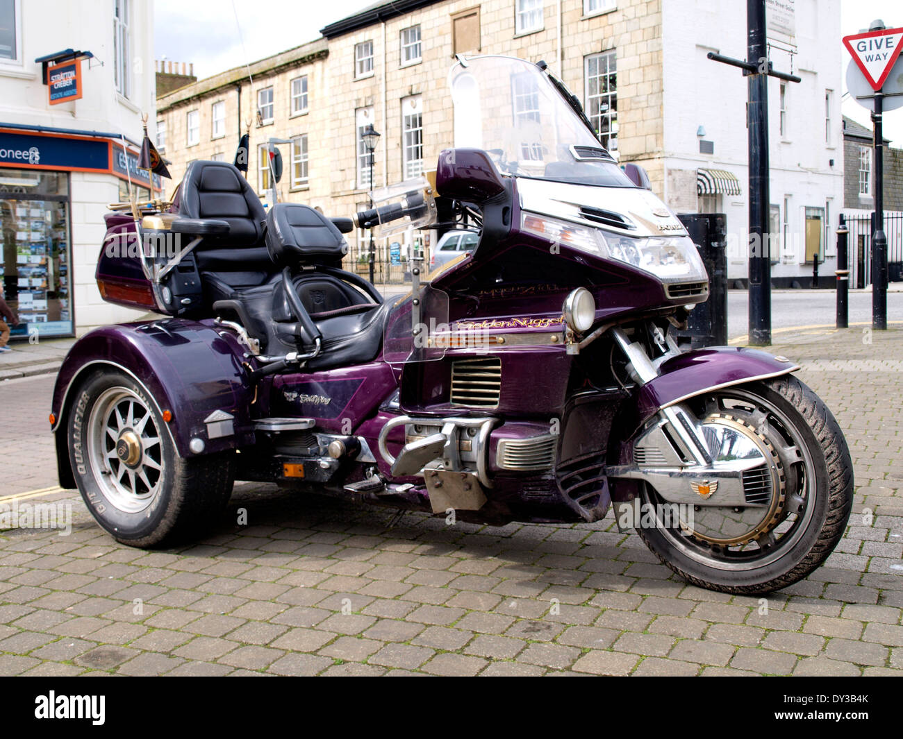 Honda goldwing trike motorcycle hi-res stock photography and images - Alamy