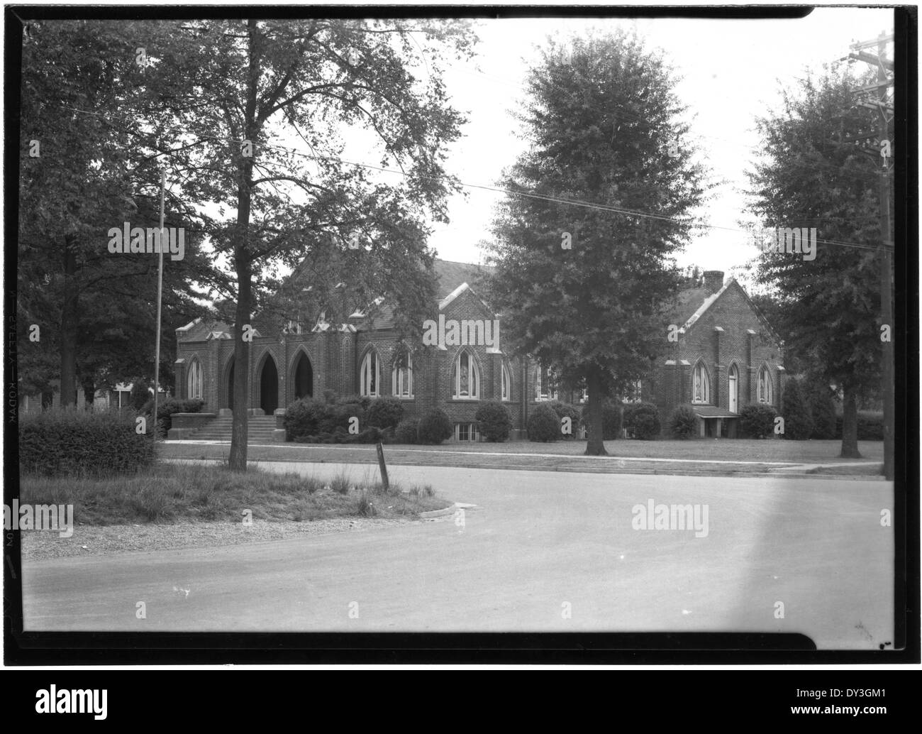 Vintage baptist churches Black and White Stock Photos & Images - Alamy