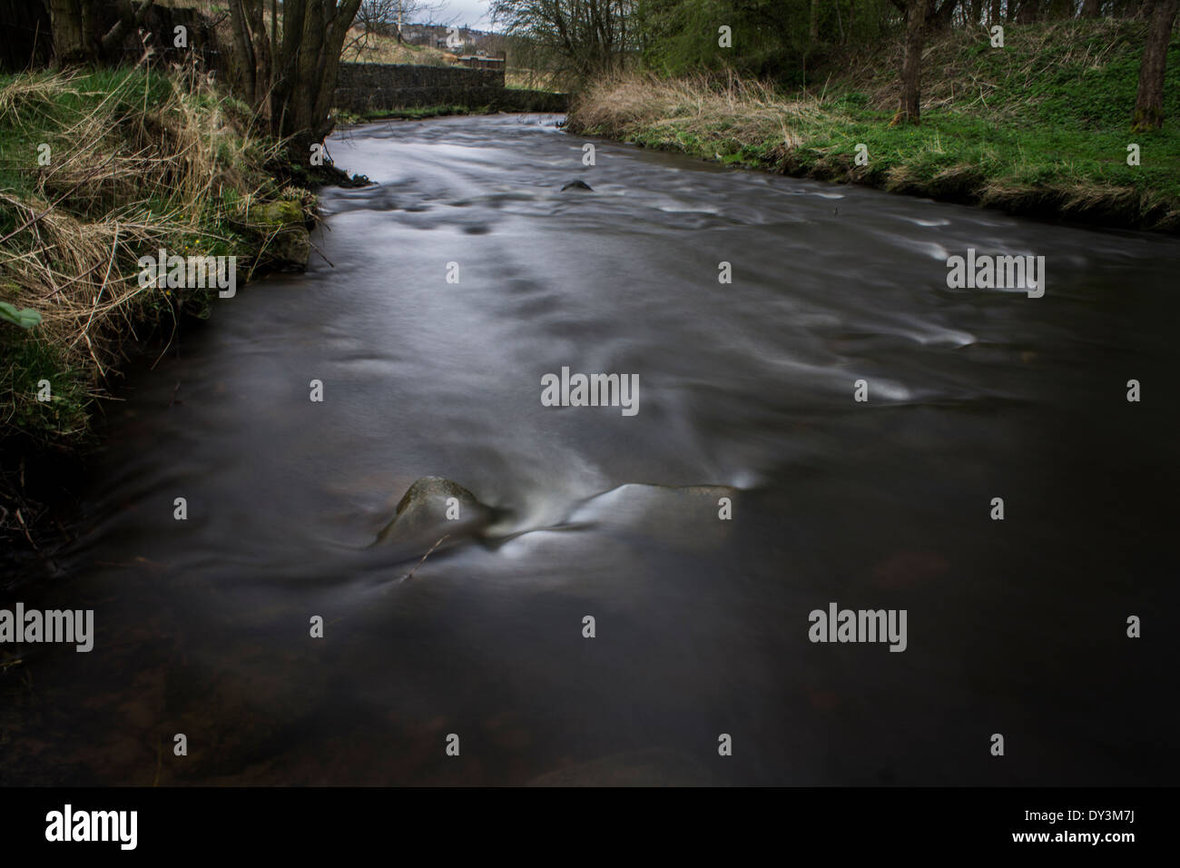 slow-moving-water-stock-photo-alamy