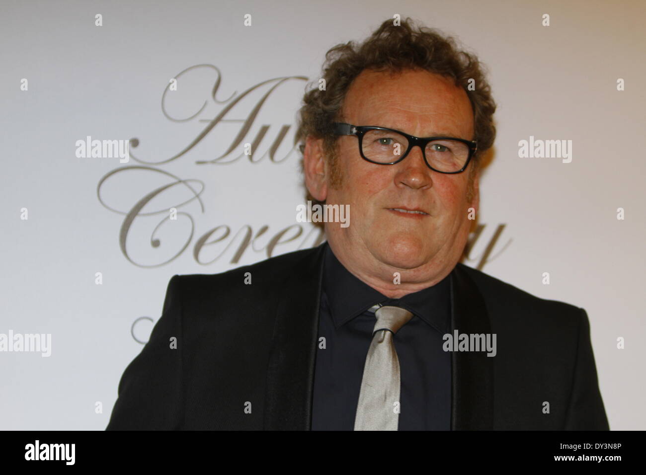 Dublin, Ireland. 5th April 2014. Irish actor Colm Meaney poses for the ...