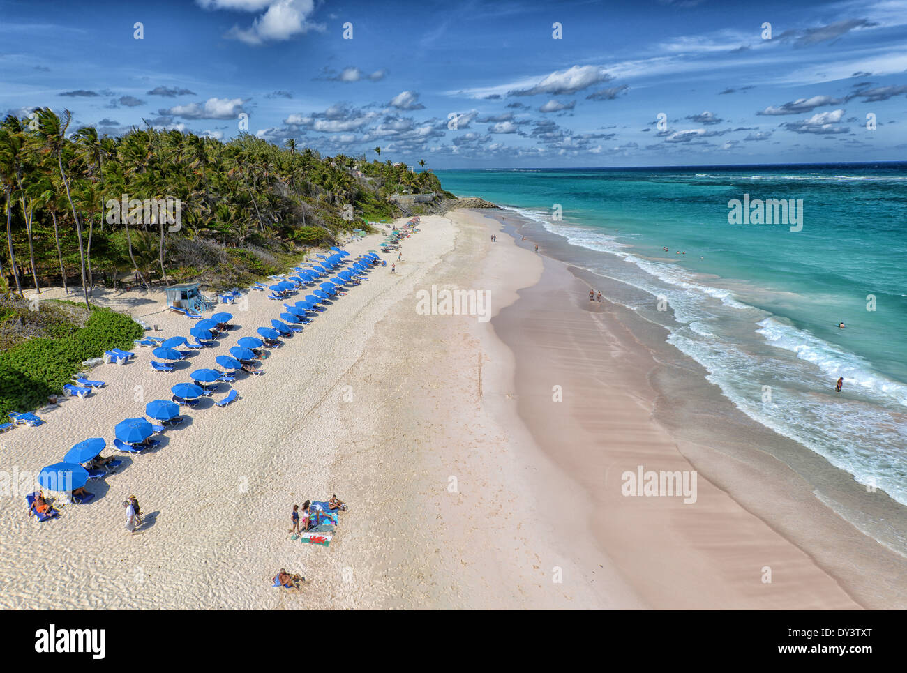 Crane Beach Resort, Barbados Stock Photo