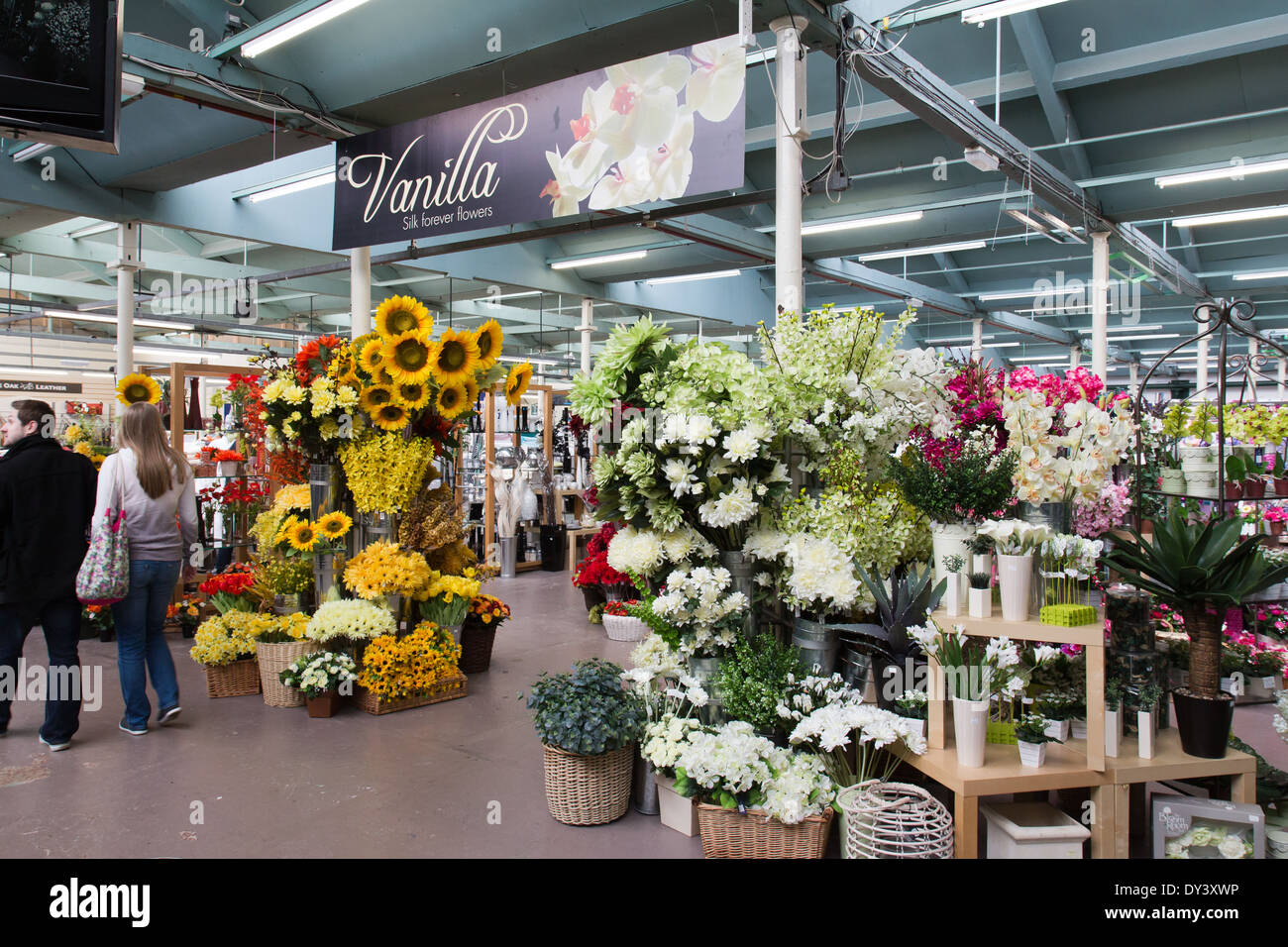 Oswaldtwistle Mills, a shopping village, Accrington, Lancashire Stock