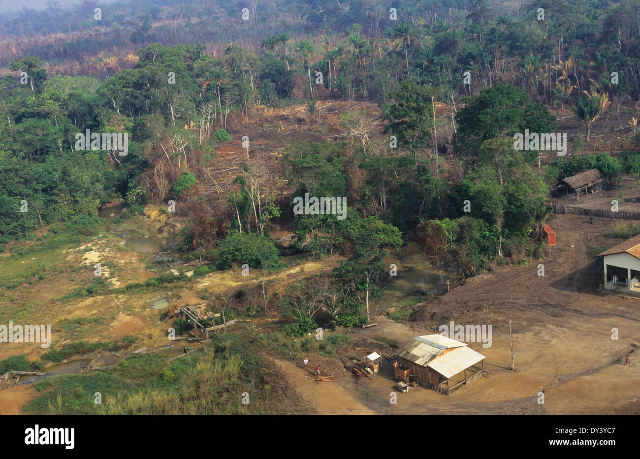 Amazon rainforest aerial hi-res stock photography and images - Alamy