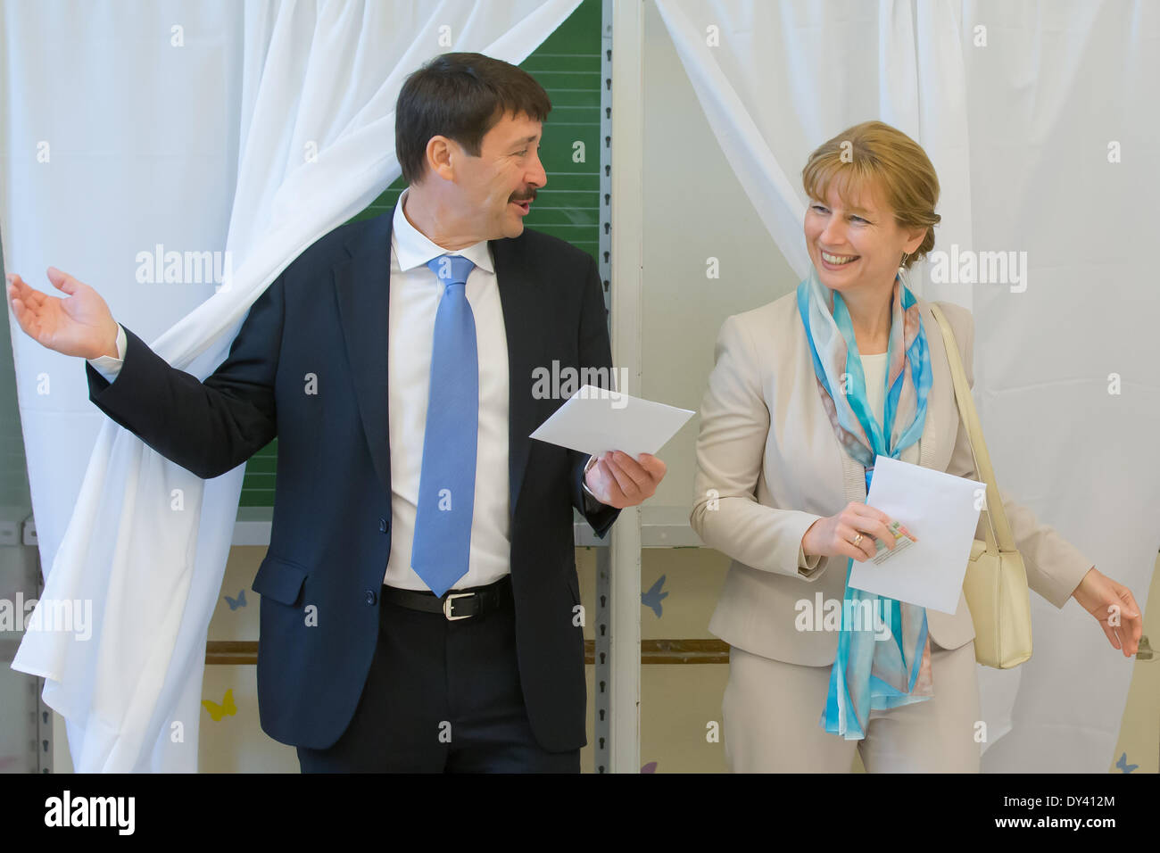 With His Wife Anita High Resolution Stock Photography and ...
