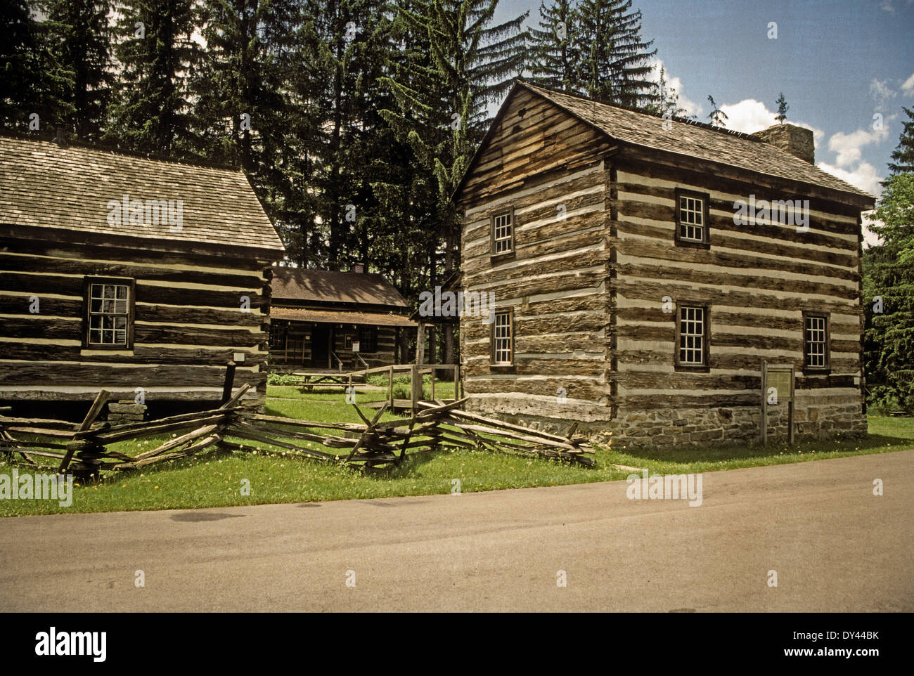 Spruce Forest Artisan Village, Penn Alps, Grantsville, Maryland Stock