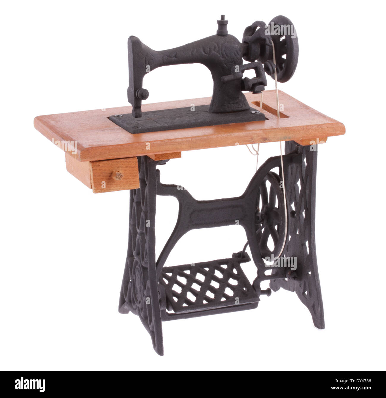The decorative sewing machine Stock Photo