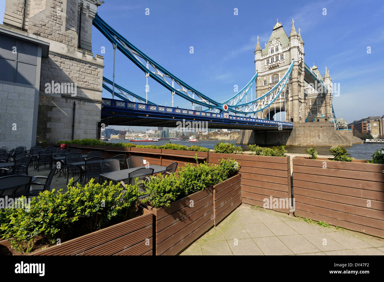 Iconic Tower Bridge, London, United Kingdom. Stock Photo