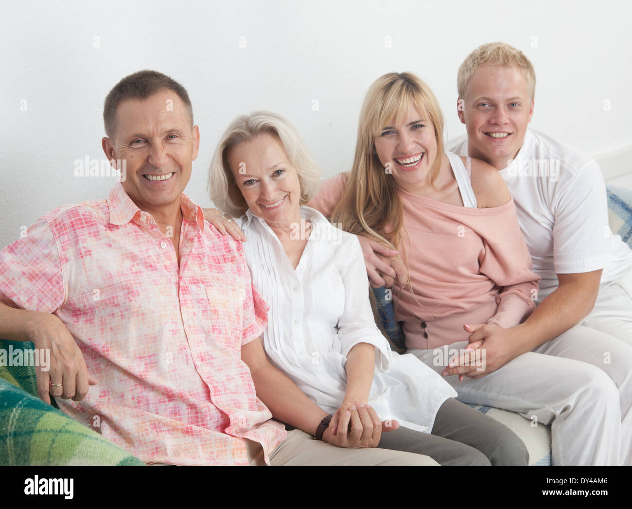 Happy family Stock Photo