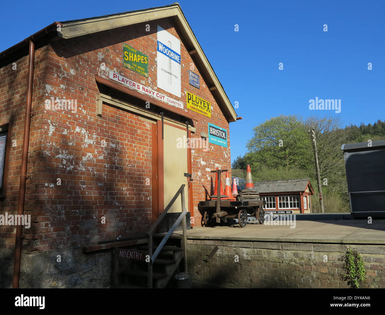 Staverton railway station hires stock photography and images Alamy