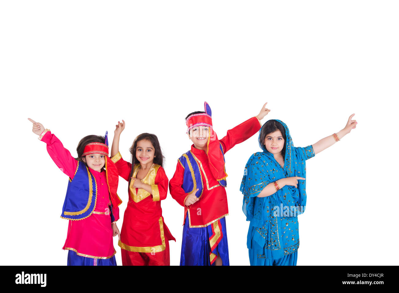 Indian kids Dancing Stock Photo Alamy