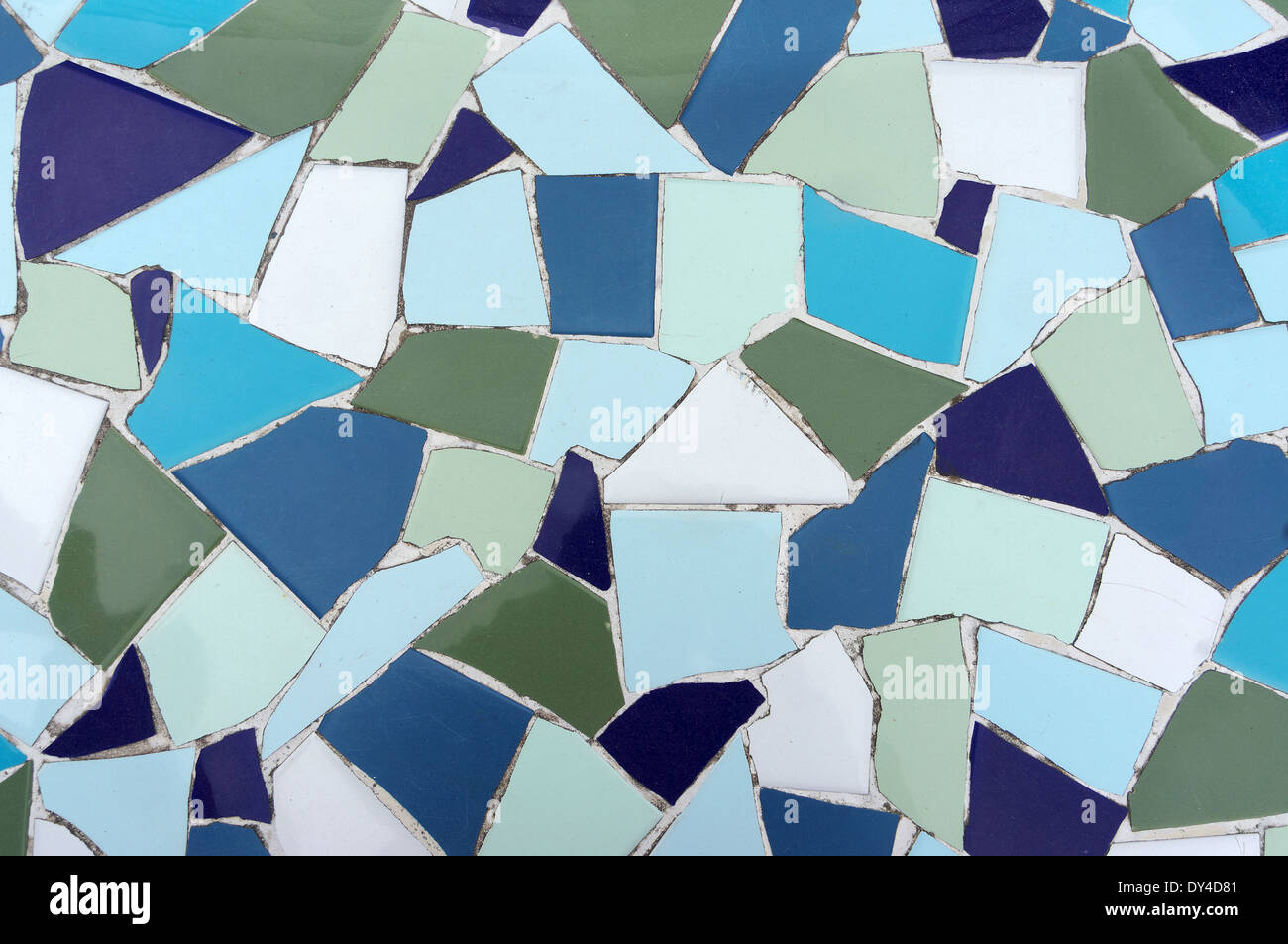 background of mosaic tile texture Stock Photo