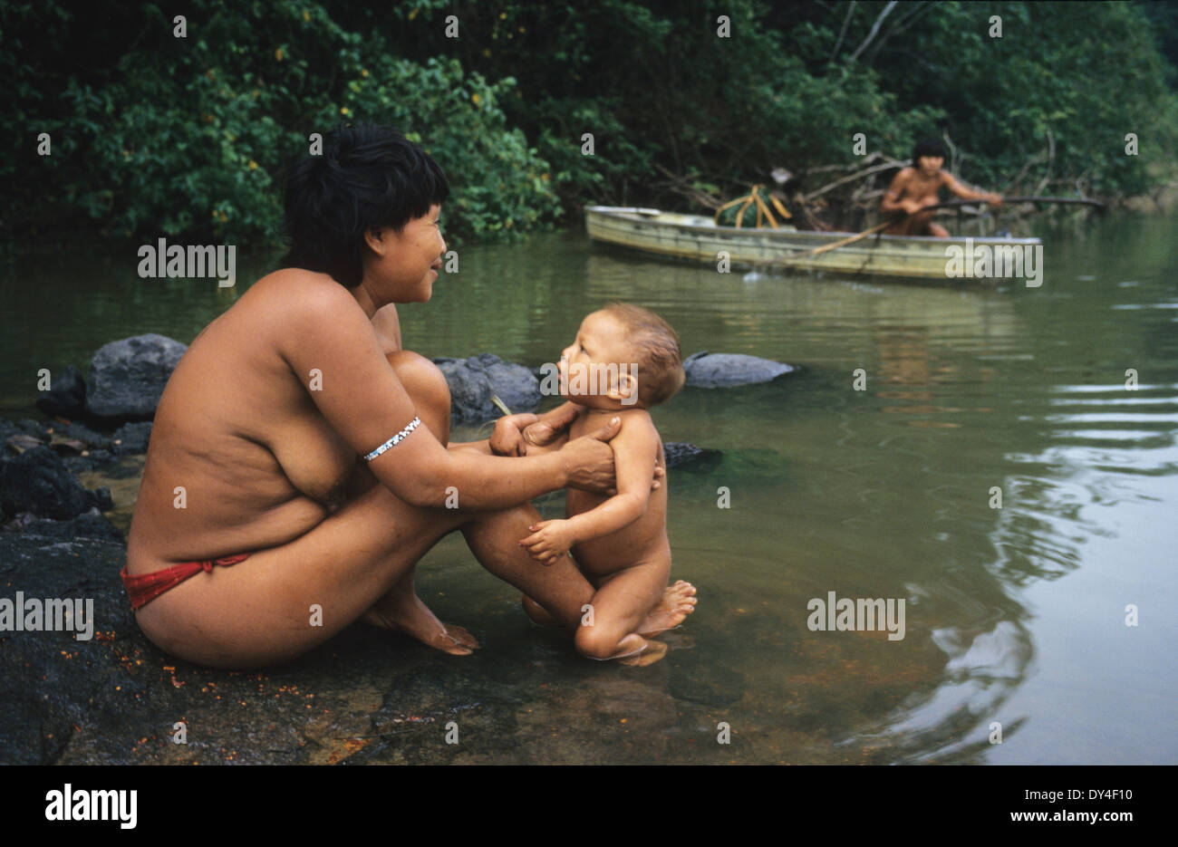 Amazon Tribes Women Bathing Amazon Tribes Women Bathing