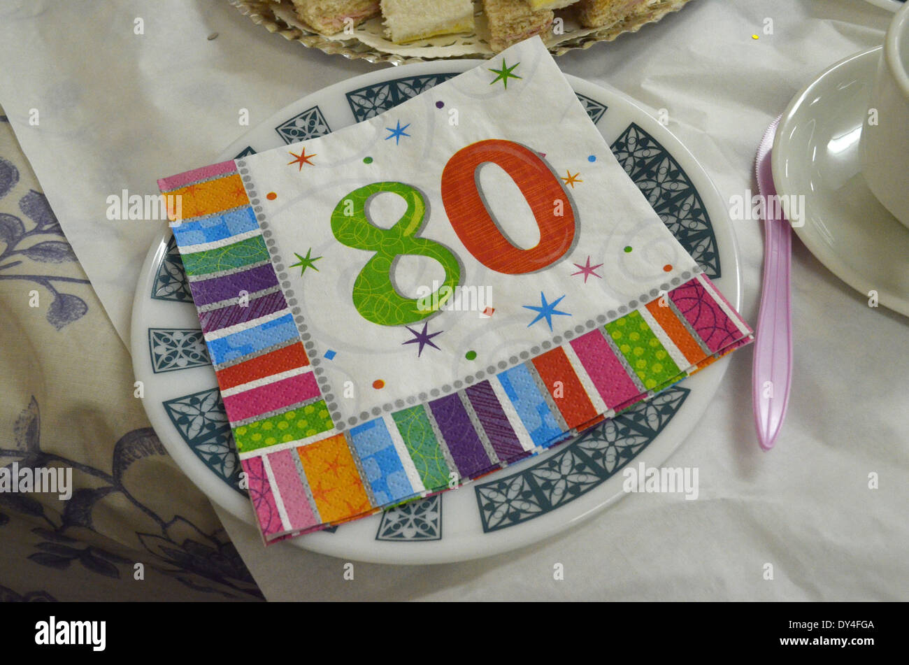 80th birthday party hires stock photography and images Alamy