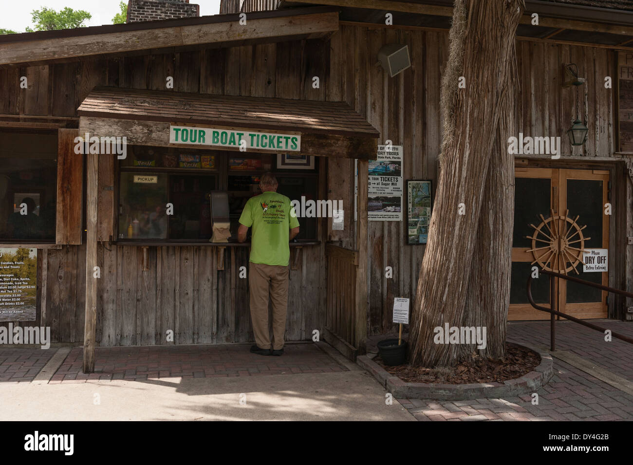 Deleon Springs State Park Florida Fountain of Youth History Tour boat