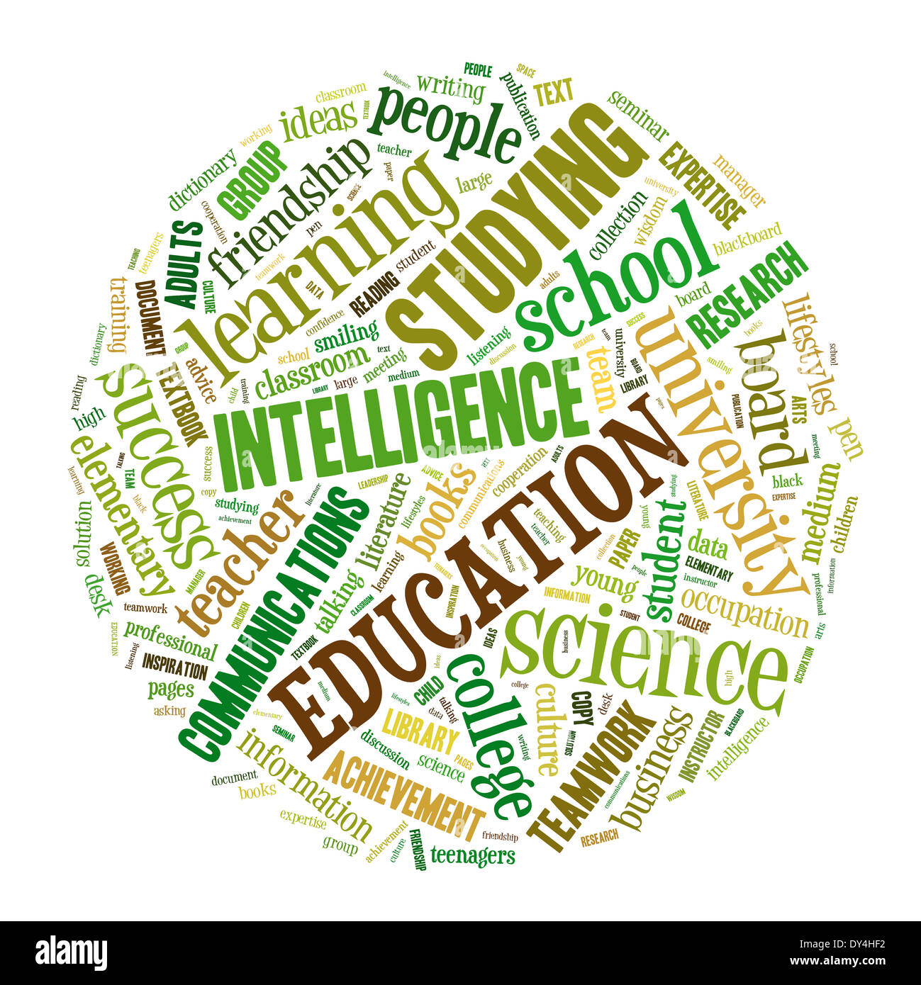 Education Word Cloud Concept Image Stock Photo - Alamy