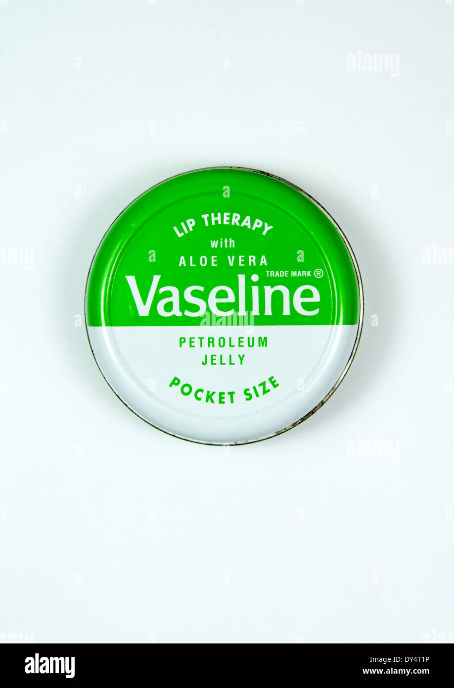 Tin of Vaseline Petroleum Jelly. Stock Photo