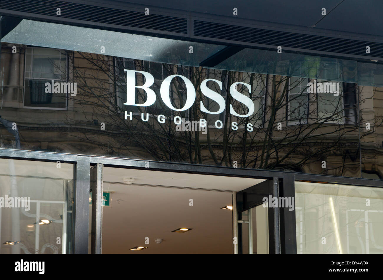 Hugo boss retail fashion outlet hi-res stock photography and images - Alamy