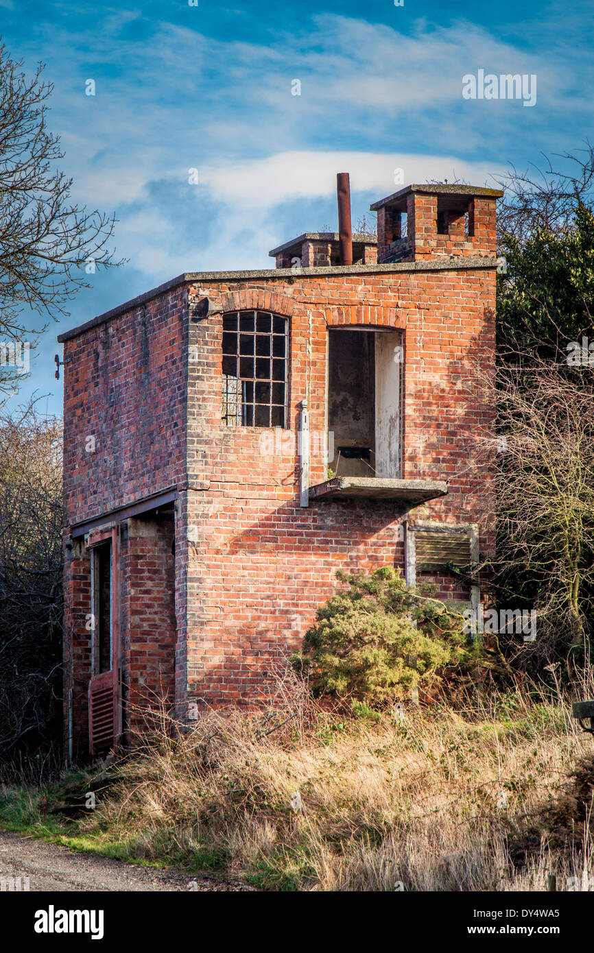Skelton Park Mines, Substation, Skelton, Teesside, England Stock Photo