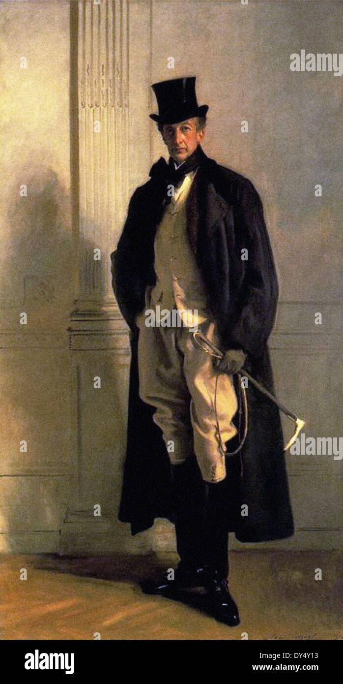 John Singer Sargent Lord Ribblesdale Stock Photo
