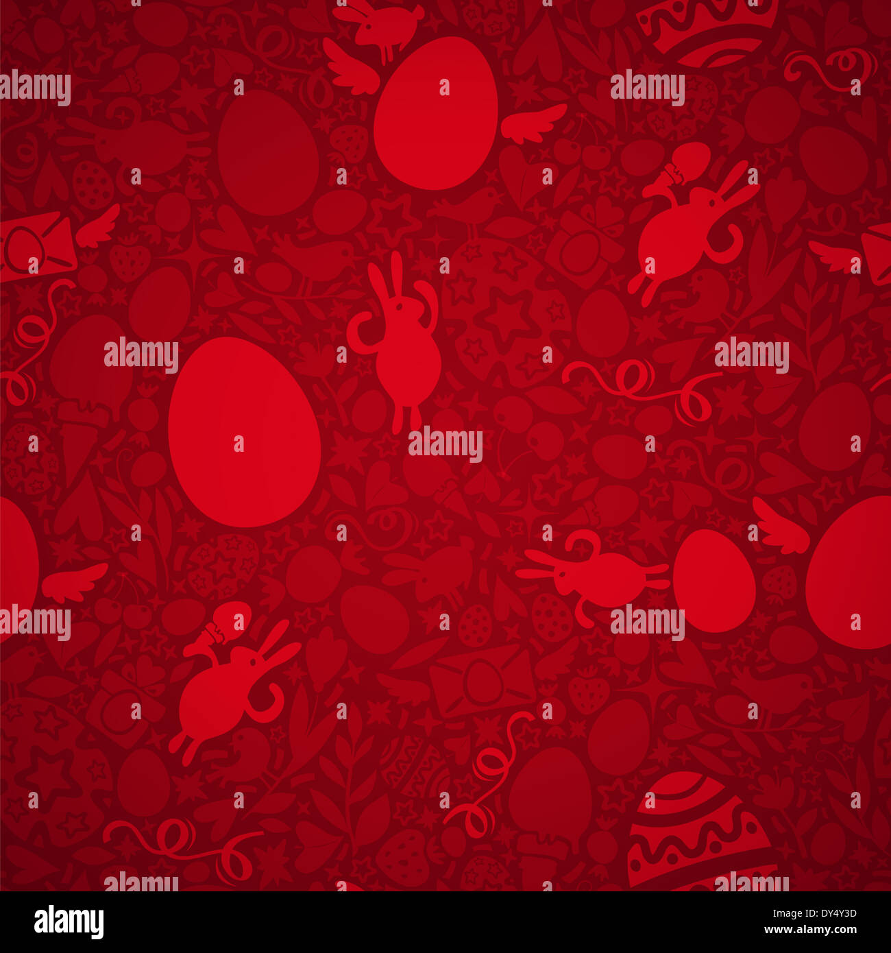 Red Easter Pattern Easter Seamless Pattern in Red Colors Stock Photo - Alamy