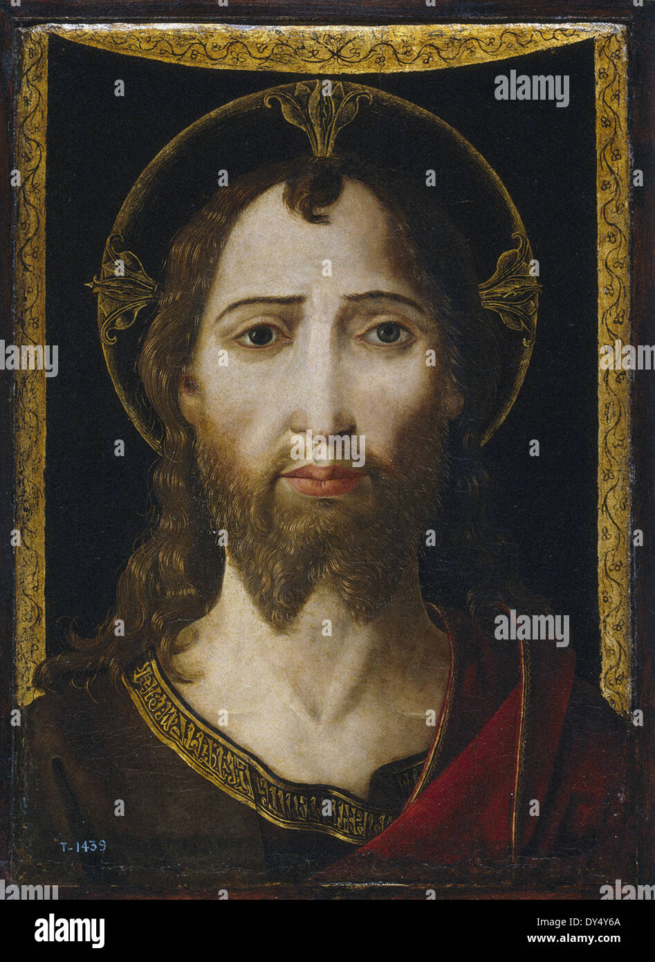 Paolo de San Leocadio The Savior Stock Photo Alamy