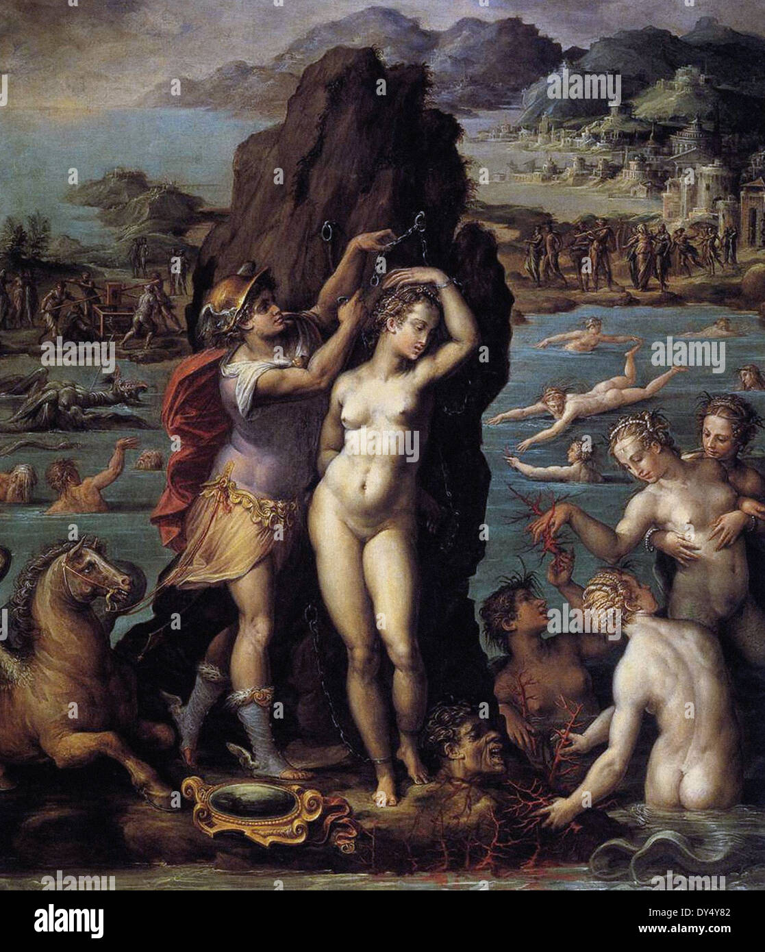 Giorgio Vasari Perseus and Andromeda Stock Photo