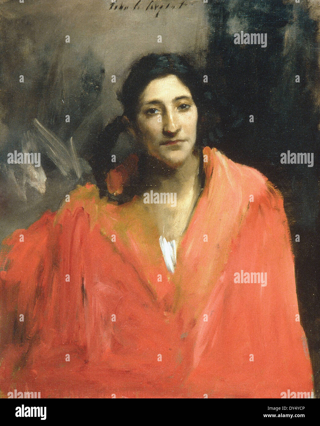 John Singer Sargent Gitana Stock Photo