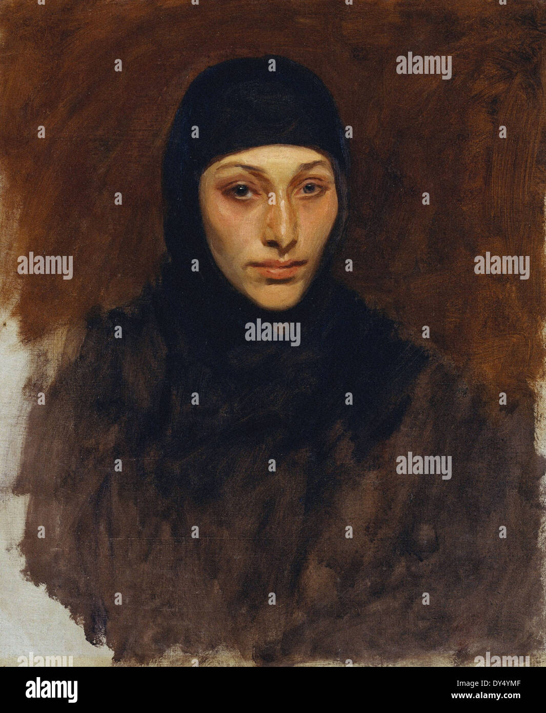 John Singer Sargent Egyptian Woman Stock Photo