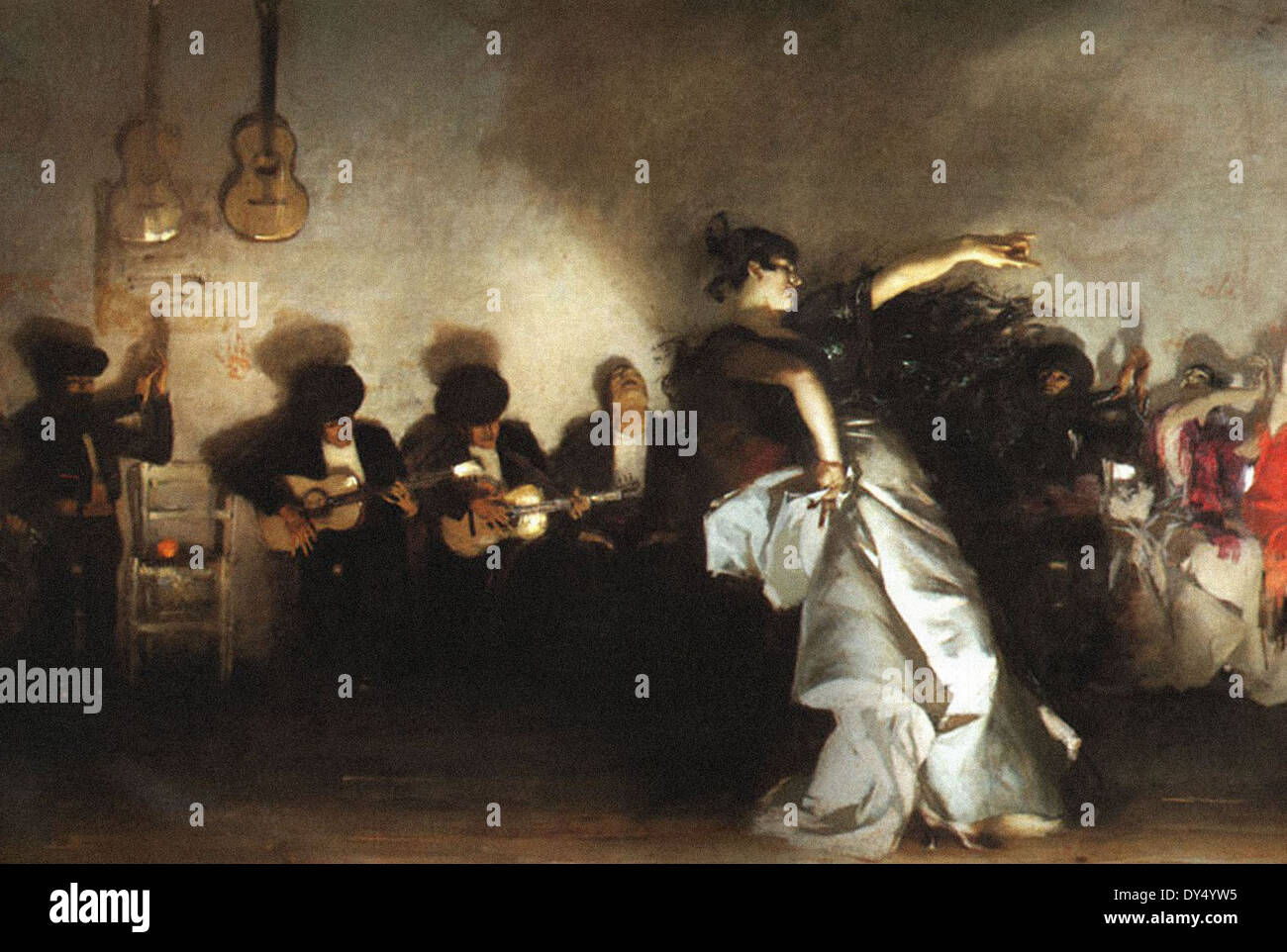 John Singer Sargent El Jaleo Stock Photo