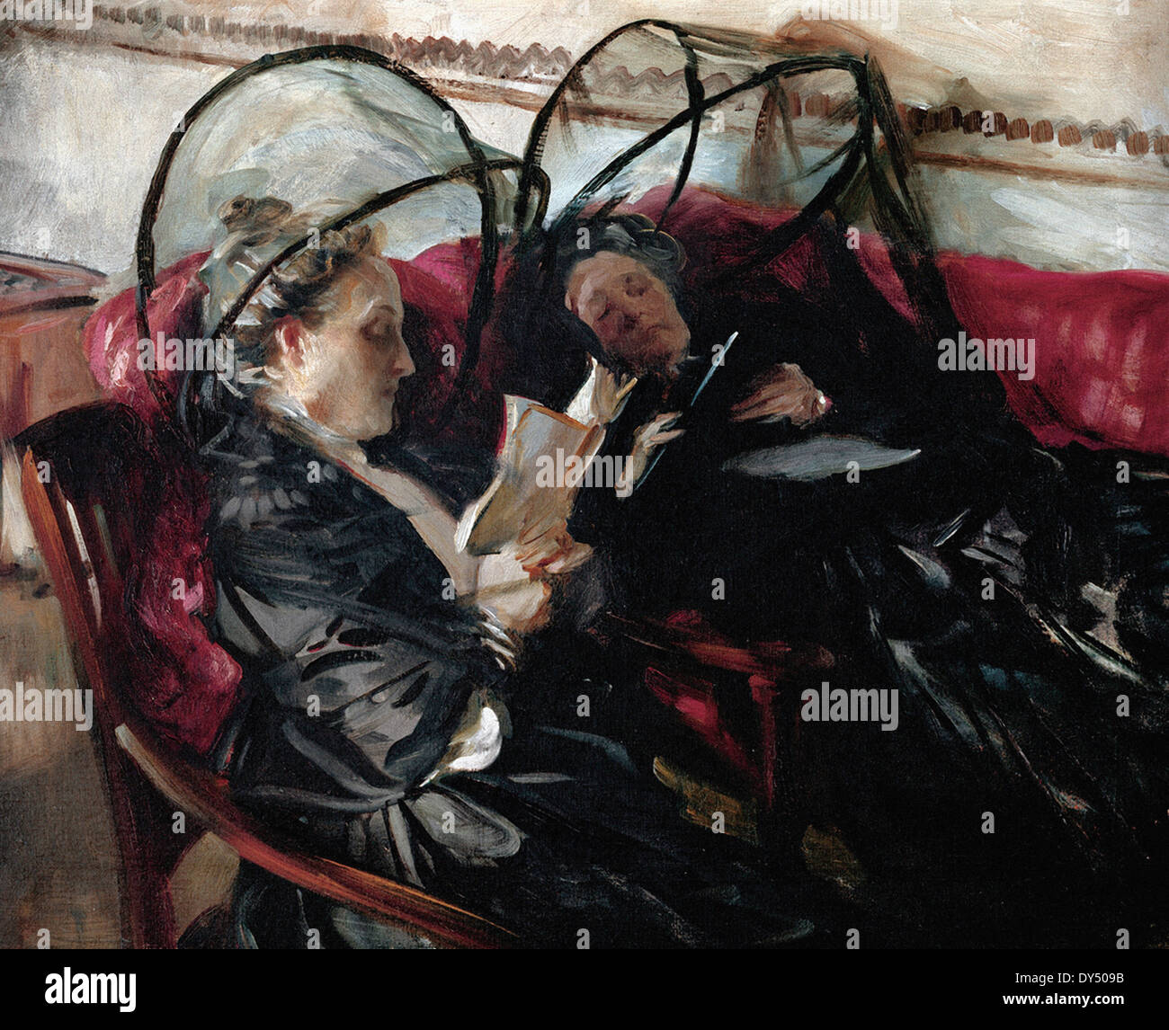 John Singer Sargent Mosquito Nets Stock Photo