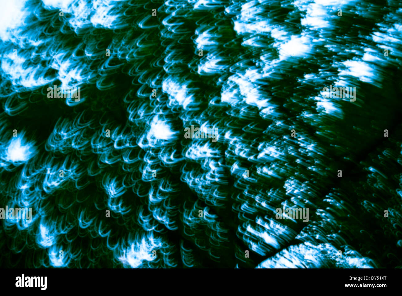 Blue blurry light on black. Abstract background Stock Photo - Alamy