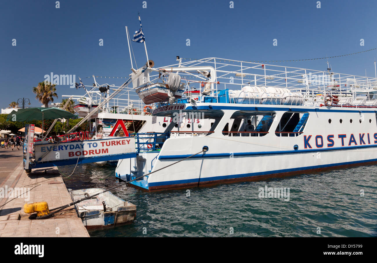 Kos to bodrum ferry hi-res stock photography and images - Alamy