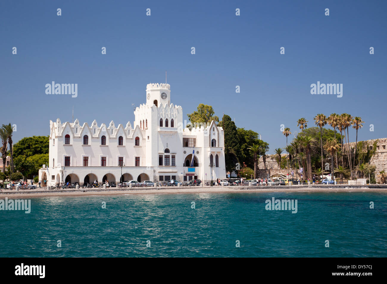 The Town Hall, Kos, Greece Stock Photo Alamy