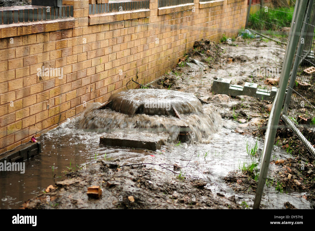 Heavy spring rain floods streets hi-res stock photography and images ...