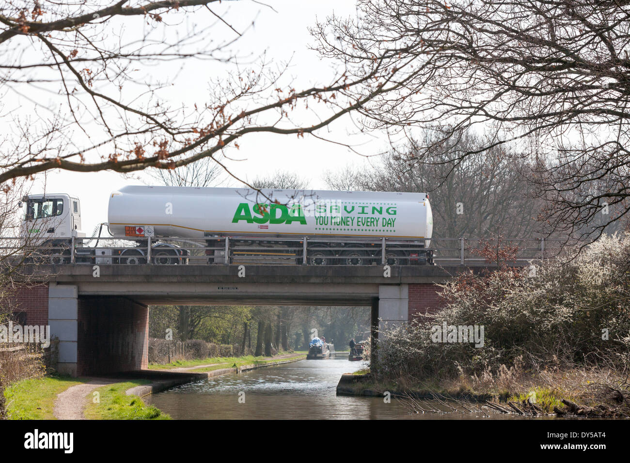 Asda petrol tanker hires stock photography and images Alamy