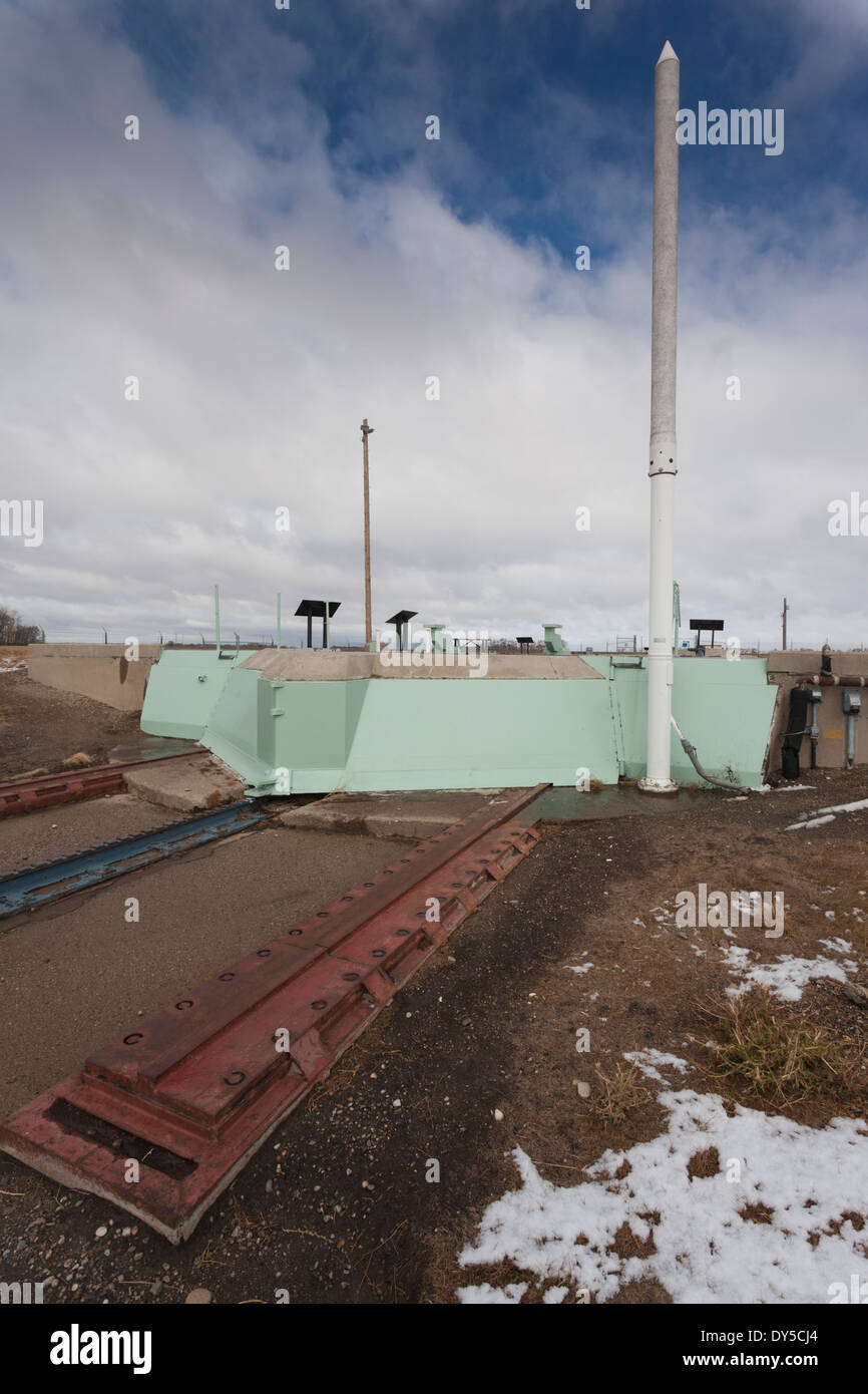 USA, North Dakota, Cooperstown, Ronald Reagan Minuteman Missile State