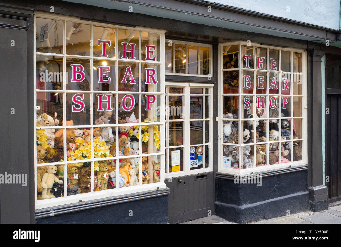 The Bear Shop in Elm Hill Norwich UK Stock Photo Alamy