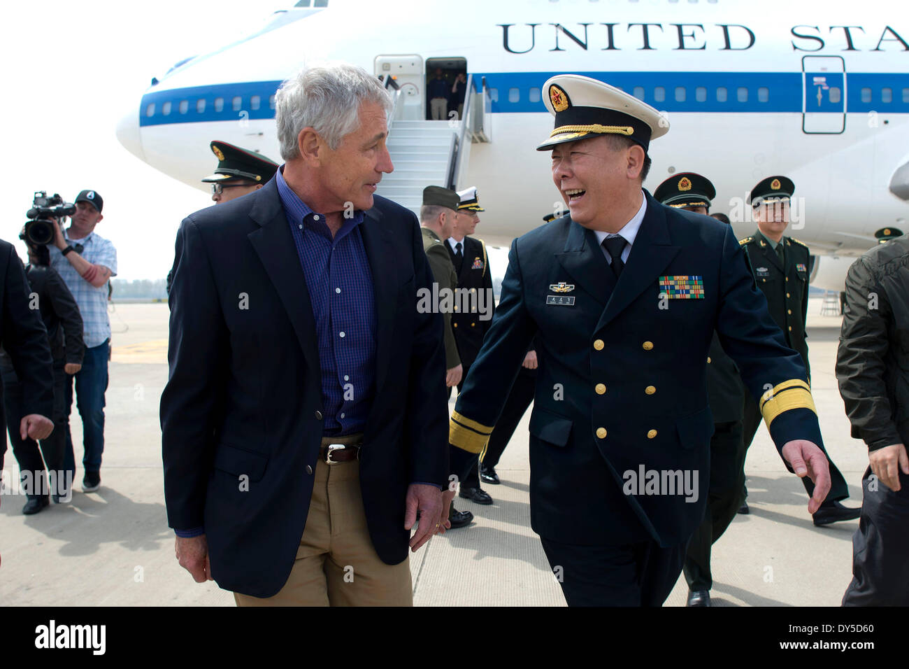 Chinese rear admiral guan hi-res stock photography and images - Alamy