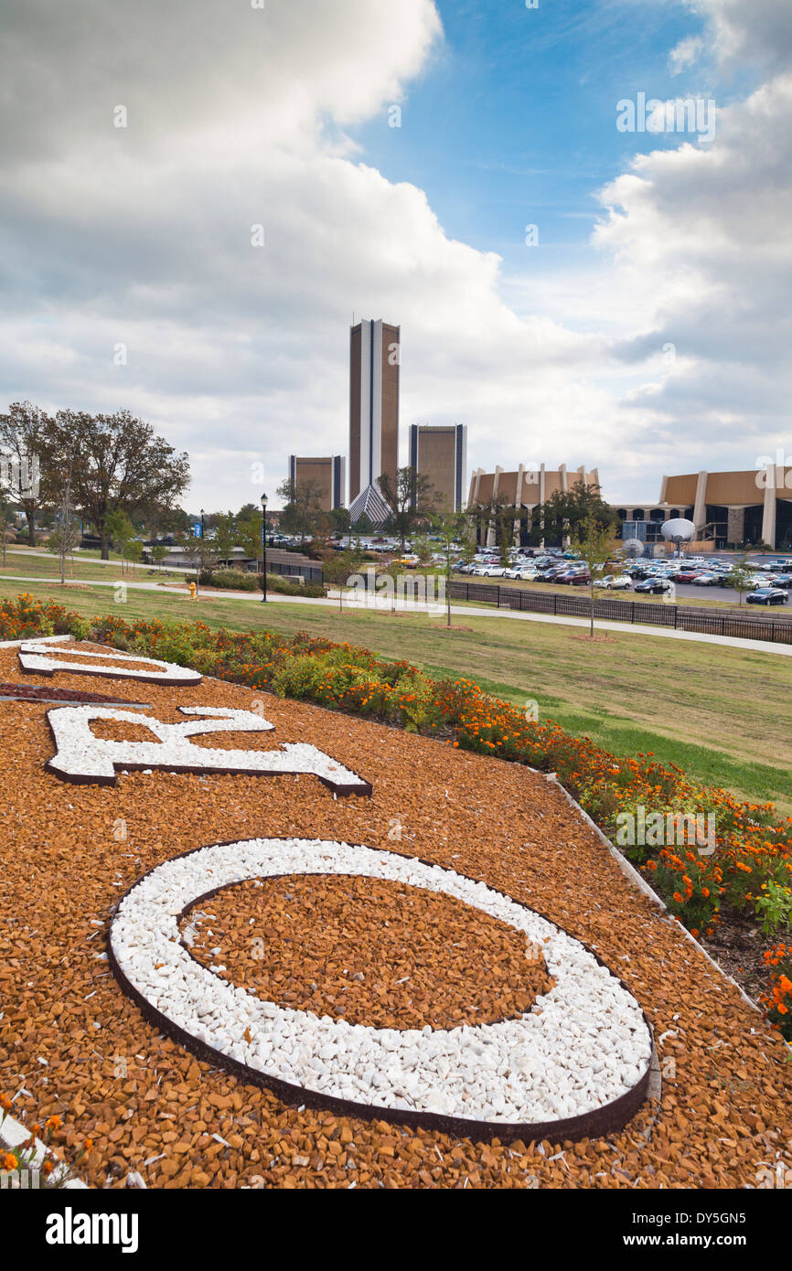 USA, Oklahoma, Tulsa, Oral Roberts University, campus view Stock Photo