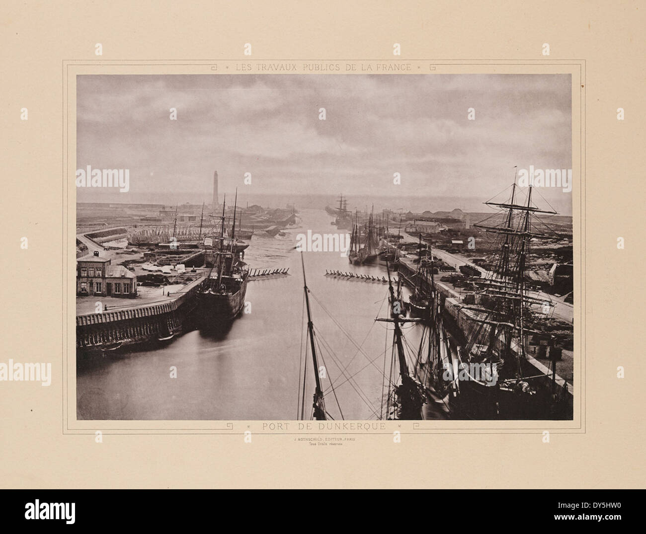 Port de Dunkerque Stock Photo Alamy